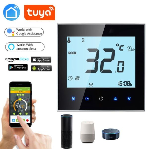 smart home control echo google ifwireless app wifi gas boiler touch screen room thermostat weekly programmable temperature regulator
smart home control echo google ifwireless app wifi gas boiler touch screen room thermostat weekly programmable temperature regulator