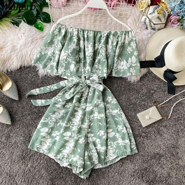 women's jumpsuits & rompers woherb boho off shoulder women palysuit floral beach summer short jumpsuit romper 2021 flare sleeve casual, Black;white
women's jumpsuits & rompers woherb boho off shoulder women palysuit floral beach summer short jumpsuit romper 2021 flare sleeve casual, Black;white