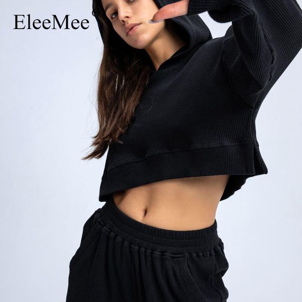 women's two piece pants eleemee short hooded sweater sets for women solid color yoga fitness set long sleeve pocket hoodies and trouser, White
women's two piece pants eleemee short hooded sweater sets for women solid color yoga fitness set long sleeve pocket hoodies and trouser, White