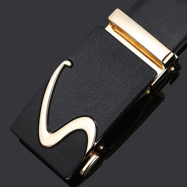 989-pattern mens leather edge two-layer cowhide automatic buckle belt clock business casual mans belt, Black;brown
989-pattern mens leather edge two-layer cowhide automatic buckle belt clock business casual mans belt, Black;brown