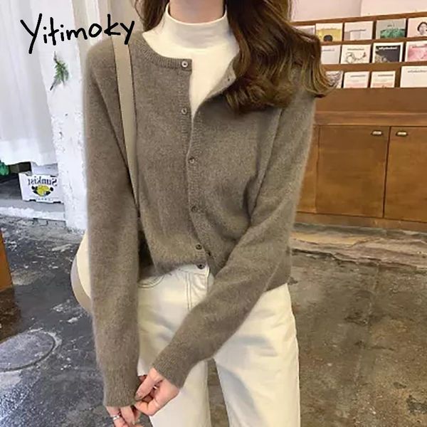 women's knits & tees yitimoky cardigan sweaters women autumn 2021 long sleeve loose casual knitted korean fashion beige pink black pur, White
women's knits & tees yitimoky cardigan sweaters women autumn 2021 long sleeve loose casual knitted korean fashion beige pink black pur, White