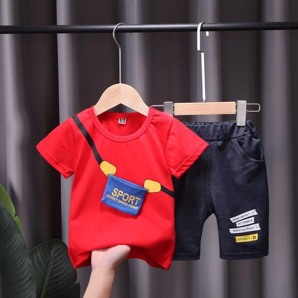 clothing sets summer baby boy fashion set toddler girl letter satchel patchwork t-shirt+shorts 2-piece suits kids casual, White
clothing sets summer baby boy fashion set toddler girl letter satchel patchwork t-shirt+shorts 2-piece suits kids casual, White