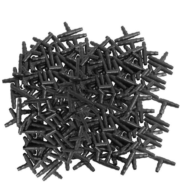 watering equipments drip irrigation barbed connectors, universal tee fittings 100pcs, fits 1/4 inch tubing (4/7mm pipe)
watering equipments drip irrigation barbed connectors, universal tee fittings 100pcs, fits 1/4 inch tubing (4/7mm pipe)