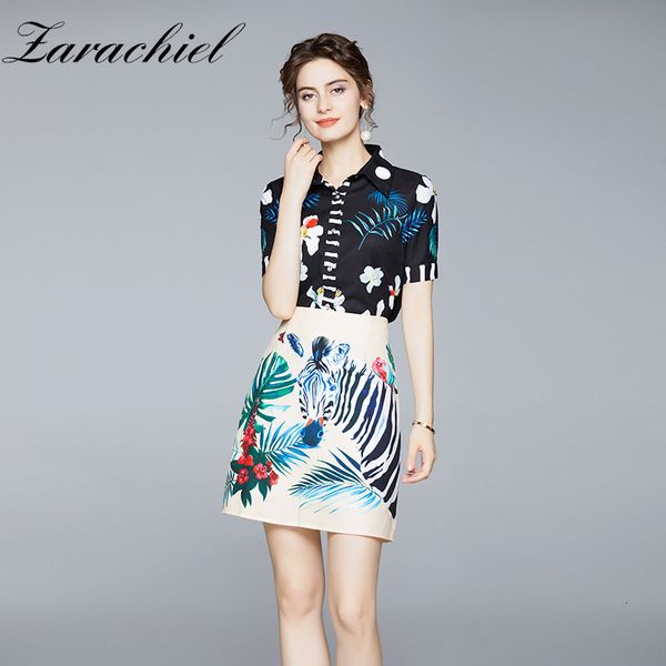skirts fashion designer suit women elegant floral sleeve shirts blouses + zebra print short skirt two piece set, Black
skirts fashion designer suit women elegant floral sleeve shirts blouses + zebra print short skirt two piece set, Black