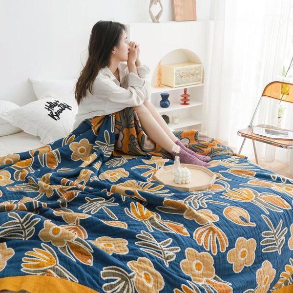 japanese style five-layer cotton gauze towel blanket dormitory four seasons single and double nap blankets1
japanese style five-layer cotton gauze towel blanket dormitory four seasons single and double nap blankets1