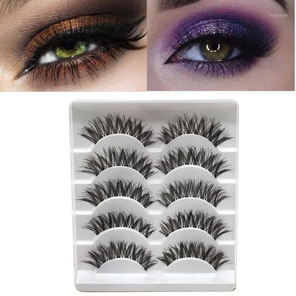 gracious makeup handmade 5pairs natural long false eyelashes extension exquisite hair faux1
gracious makeup handmade 5pairs natural long false eyelashes extension exquisite hair faux1