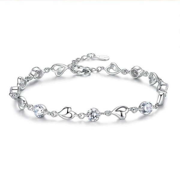 silver plated mori series literature and art blue crystal women's diamond zircon heart bracelet charm bracelets, Golden;silver
silver plated mori series literature and art blue crystal women's diamond zircon heart bracelet charm bracelets, Golden;silver