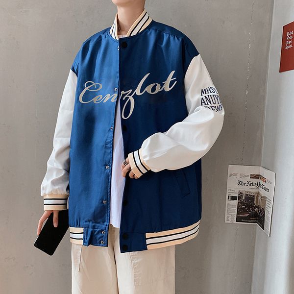 ruffian handsome coat men's autumn and winter korean version trend versatile loose et couple hip hop trendy baseball suit, Black;brown
ruffian handsome coat men's autumn and winter korean version trend versatile loose et couple hip hop trendy baseball suit, Black;brown