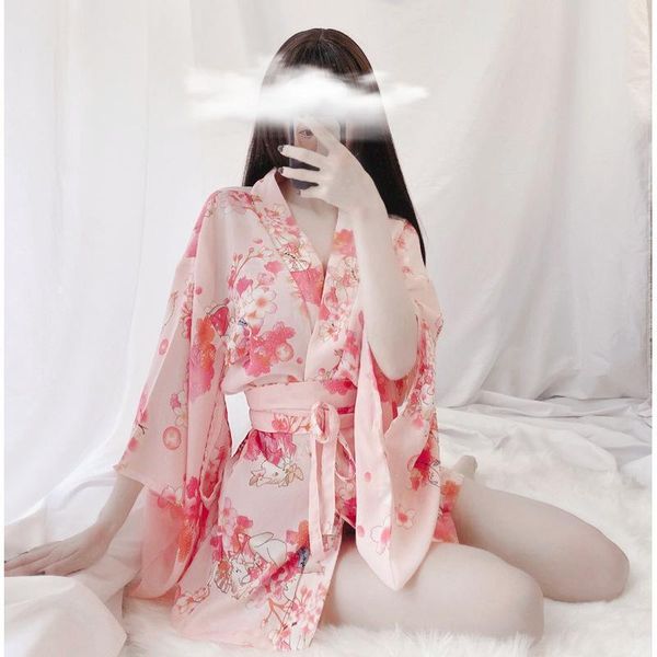 pink japanese style traditional kimono for women japan pajamas floral print chiffon lingerie summer ethnic clothing, Red
pink japanese style traditional kimono for women japan pajamas floral print chiffon lingerie summer ethnic clothing, Red