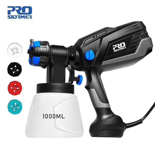 600w hvlp spray gun household electric paint sprayer 1000ml 4 nozzles easy spraying high power pneumatics airbrush prostormer
600w hvlp spray gun household electric paint sprayer 1000ml 4 nozzles easy spraying high power pneumatics airbrush prostormer