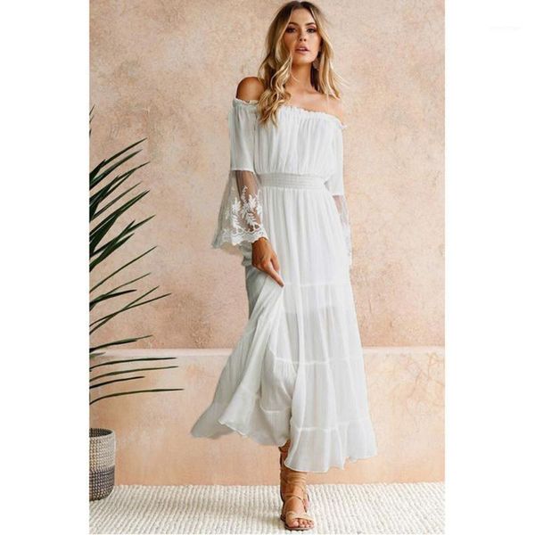 womens white lace banquet dress summer strapless holiday short sleeve women's bohemian vestido de mujer e4 casual dresses, Black;gray
womens white lace banquet dress summer strapless holiday short sleeve women's bohemian vestido de mujer e4 casual dresses, Black;gray