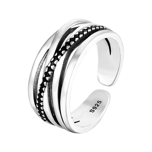 925 sterling silver fashion rings cuff retro korean style ins wedding engagement women jewelry for lady gift with flannel bag
925 sterling silver fashion rings cuff retro korean style ins wedding engagement women jewelry for lady gift with flannel bag