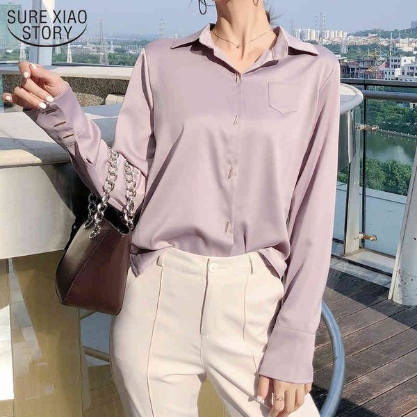 autumn single breasted solid shirt office lady wear button up long sleeve turn down collar pockets blouse feminine11360 210508, White
autumn single breasted solid shirt office lady wear button up long sleeve turn down collar pockets blouse feminine11360 210508, White