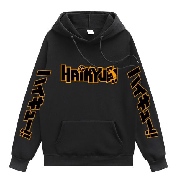 men's hoodies & sweatshirts japan anime haikyuu prints mens fashion hoody hip hop fleece crewneck pullovers cute clothing man, Black
men's hoodies & sweatshirts japan anime haikyuu prints mens fashion hoody hip hop fleece crewneck pullovers cute clothing man, Black