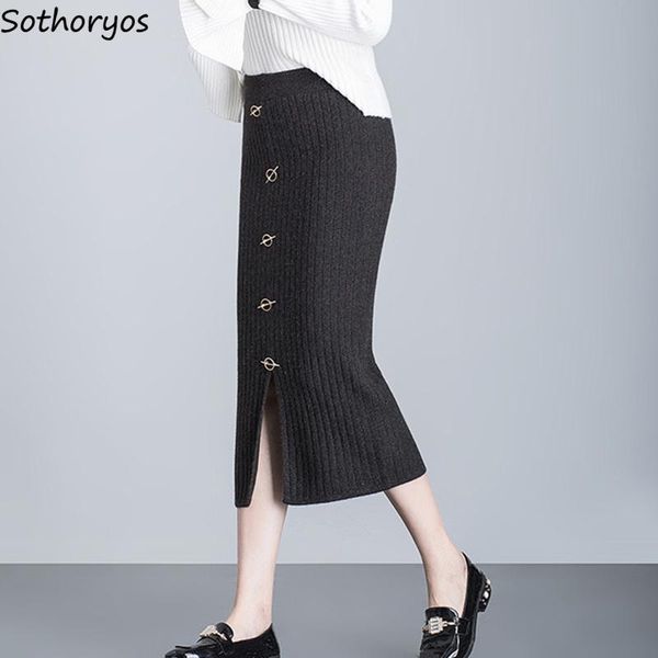 skirts women thicker knitting high waist solid simple all-match elegant long skirt womens winter slim elastic moda mujer 2021, Black
skirts women thicker knitting high waist solid simple all-match elegant long skirt womens winter slim elastic moda mujer 2021, Black