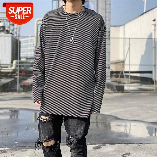 striped dark funeral cotton long-sleeved t-shirt hip-hop ins men and women couples lengthened bottoming shirt #y91l, White;black
striped dark funeral cotton long-sleeved t-shirt hip-hop ins men and women couples lengthened bottoming shirt #y91l, White;black