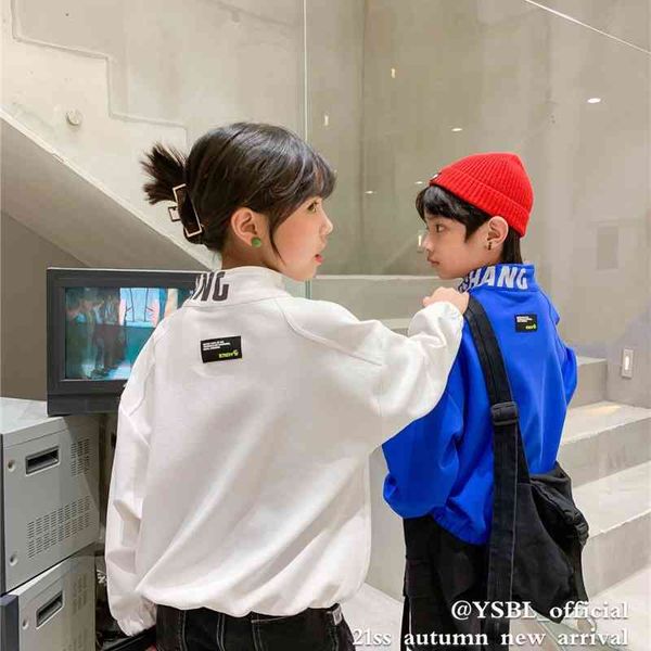 dear child, 2021 autumn boys' korean half zipper reflective letter printed sweater 110-150 children, Black;white
dear child, 2021 autumn boys' korean half zipper reflective letter printed sweater 110-150 children, Black;white