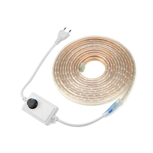 strips dimmable led strip light 60leds/m 220v outdoor waterproof ligths string with dimmer / eu plug kitchen decor tape
strips dimmable led strip light 60leds/m 220v outdoor waterproof ligths string with dimmer / eu plug kitchen decor tape
