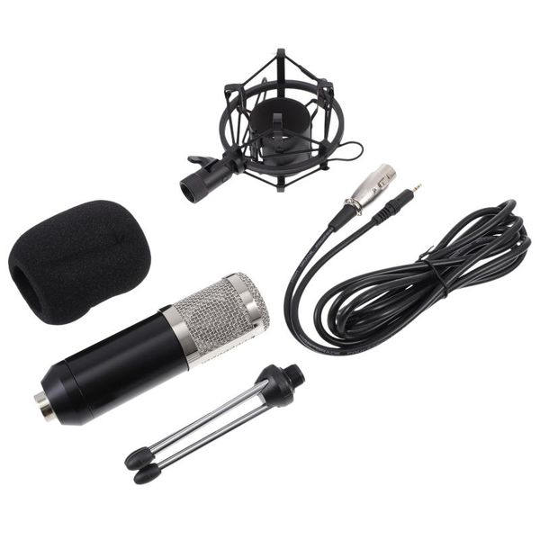 microphones 1 set microphone recording mic condenser wired kit (assorted color)
microphones 1 set microphone recording mic condenser wired kit (assorted color)