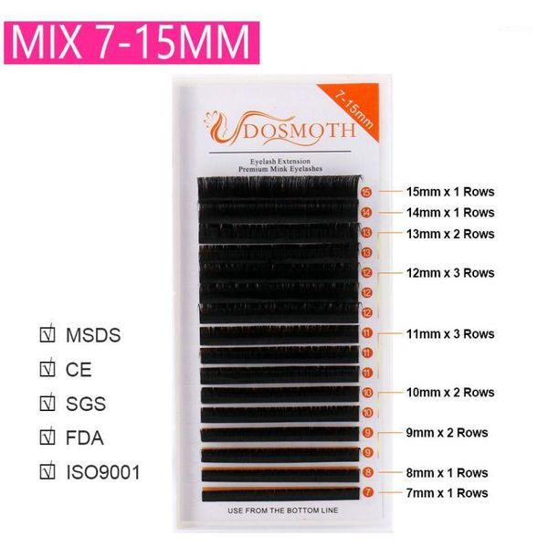1pc 16rows,7~15mm mix in one tray, synthetic mink,natural mink,individual ,eyelash extension eye lash1
1pc 16rows,7~15mm mix in one tray, synthetic mink,natural mink,individual ,eyelash extension eye lash1