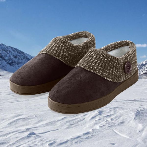 women's shoes ladies knitted plus velvet warm indoor flat plush slippers corduroy shallow winter floor slide, Black
women's shoes ladies knitted plus velvet warm indoor flat plush slippers corduroy shallow winter floor slide, Black