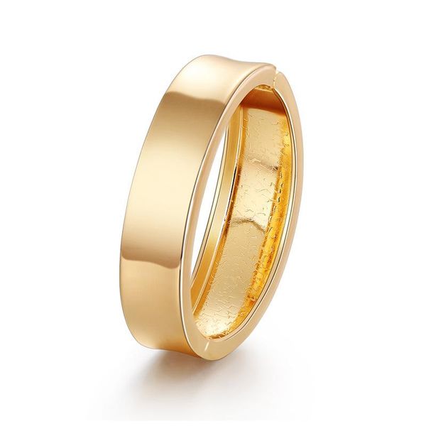 bangle simple fashion open plated gold color bracelet alloy punk jewelry gift, Black
bangle simple fashion open plated gold color bracelet alloy punk jewelry gift, Black