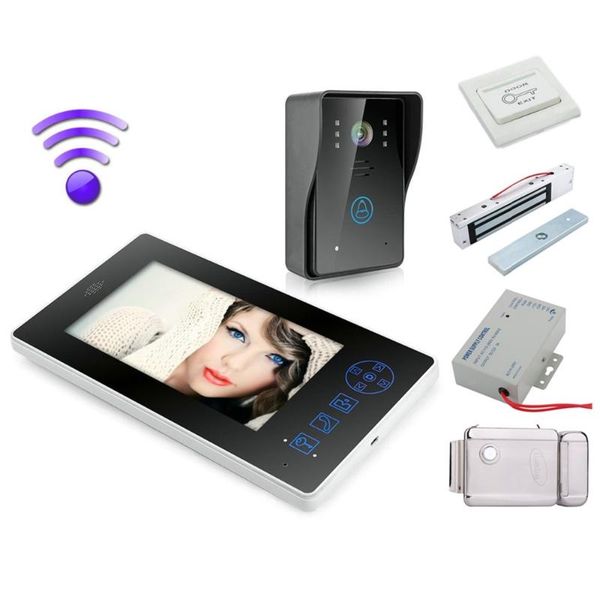 home set 2.4g 7" tft wireless video door phone intercom doorbell security camera monitor+electric lock phones
home set 2.4g 7" tft wireless video door phone intercom doorbell security camera monitor+electric lock phones