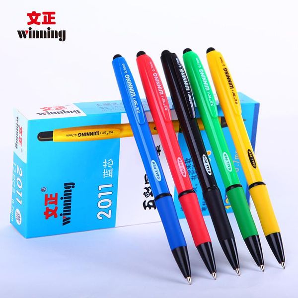 ballpoint pens winning 2011 blue refill pen 0.7mm click ball 12 or 40pcs/box office material school supplies writing stationery, Blue;orange
ballpoint pens winning 2011 blue refill pen 0.7mm click ball 12 or 40pcs/box office material school supplies writing stationery, Blue;orange