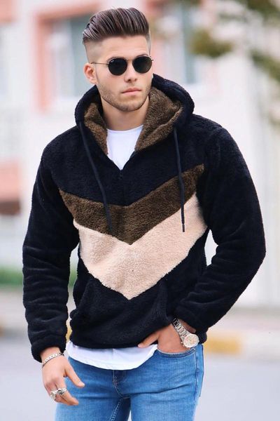 men's hoodies & sweatshirts men autumn winter fashion streetwear soft fleece hooded sweatshirt england hoodie casual tracksuit wjuu, Black
men's hoodies & sweatshirts men autumn winter fashion streetwear soft fleece hooded sweatshirt england hoodie casual tracksuit wjuu, Black