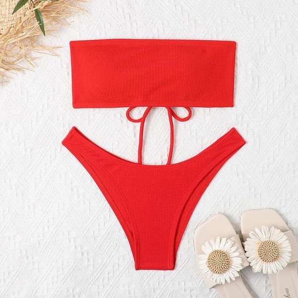strapless bikini 2021 women swimsuit bandeau bandage push-up brazilian beachwear two piece maillot de bain femme biquin women's swimwea, White;black
strapless bikini 2021 women swimsuit bandeau bandage push-up brazilian beachwear two piece maillot de bain femme biquin women's swimwea, White;black