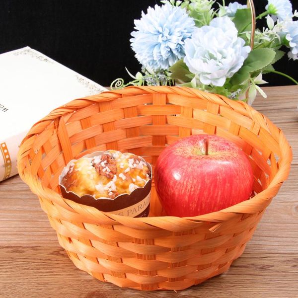 1pc bamboo woven basket round eggs easter props decorative for children's day (orange) storage baskets
1pc bamboo woven basket round eggs easter props decorative for children's day (orange) storage baskets