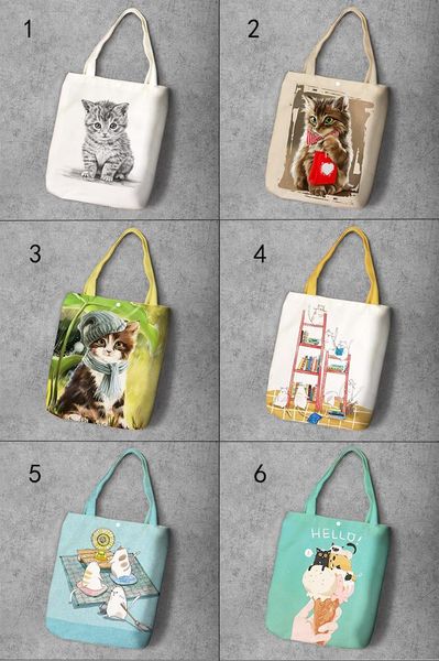 shopping bags neko atsume cat cartoon printed canvas recy bag large capacity customize tote fashion ladies casual shoulder
shopping bags neko atsume cat cartoon printed canvas recy bag large capacity customize tote fashion ladies casual shoulder