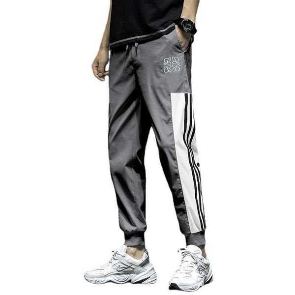 2021 spring and summer korean men's casual pants loose sports toe band large student overalls, Black
2021 spring and summer korean men's casual pants loose sports toe band large student overalls, Black