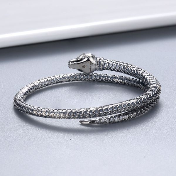 bangle bracelet silver plated bracelet snake bracelet for couple jewelry supply fashion trend accessories, Black
bangle bracelet silver plated bracelet snake bracelet for couple jewelry supply fashion trend accessories, Black