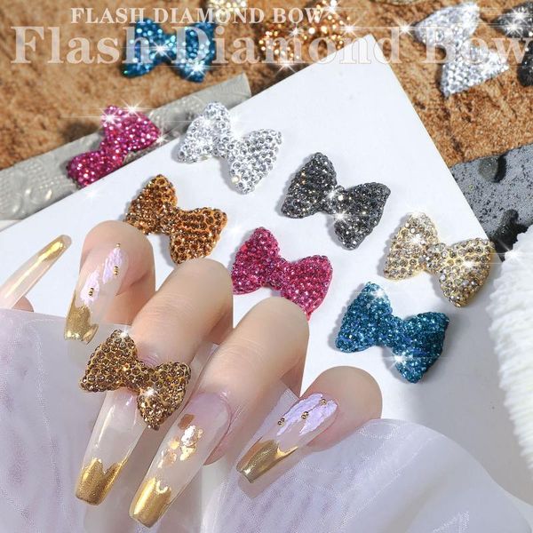 nail art decorations 1 pcs shining rhinestone bow 2021 fashion cute 3d nails sticker for diy manicure design, Silver;gold
nail art decorations 1 pcs shining rhinestone bow 2021 fashion cute 3d nails sticker for diy manicure design, Silver;gold