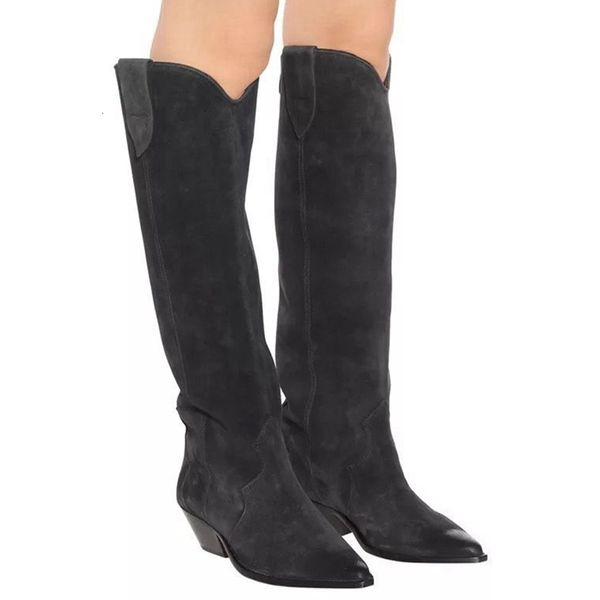dress shoes women's boots high leather black suede, women's shoes above the knee winter lo4i
dress shoes women's boots high leather black suede, women's shoes above the knee winter lo4i