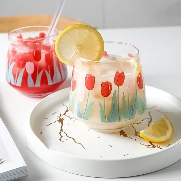 style vintage tulip print transparent milks soda cup birthday gift home restaurant mug drinkware kitchen supplies wine glasses
style vintage tulip print transparent milks soda cup birthday gift home restaurant mug drinkware kitchen supplies wine glasses