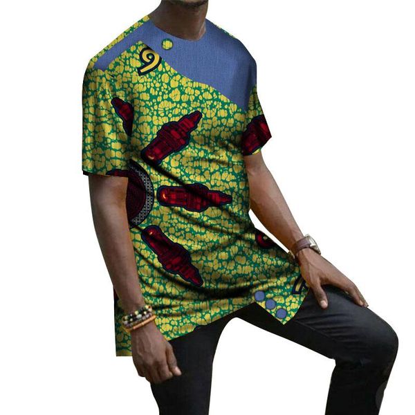 ethnic clothing 2021 summer african clothes for men short sleeve shirt bazin riche print patchwork casual t shirts wyn780, Red
ethnic clothing 2021 summer african clothes for men short sleeve shirt bazin riche print patchwork casual t shirts wyn780, Red