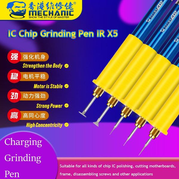 professional hand tool sets mechanic ir x5 rechargeable grinding pen electric grinder pencl ic chip polishing phone motherboards cutting cpu
professional hand tool sets mechanic ir x5 rechargeable grinding pen electric grinder pencl ic chip polishing phone motherboards cutting cpu