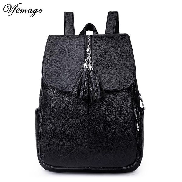 backpack vfemage 2021 tassel black bag women pu leather backbags fashion female school bags sac a dos mochila
backpack vfemage 2021 tassel black bag women pu leather backbags fashion female school bags sac a dos mochila