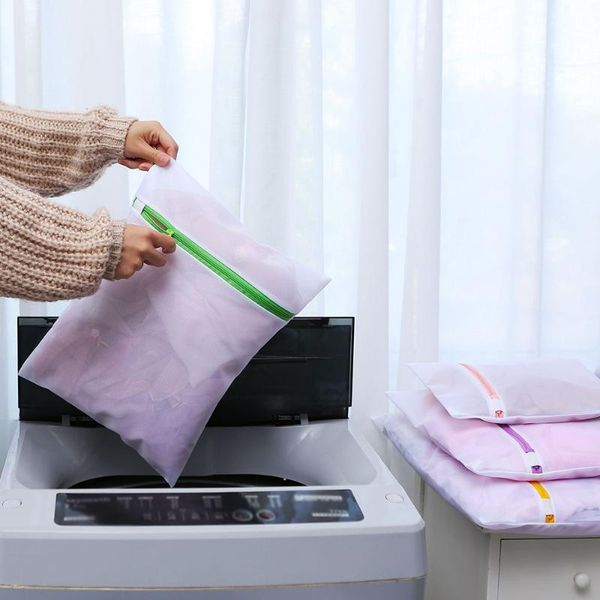 laundry bags 7pcs/set zipper mesh household washing machine bag net lingerie underwear bra clothes organizer
laundry bags 7pcs/set zipper mesh household washing machine bag net lingerie underwear bra clothes organizer