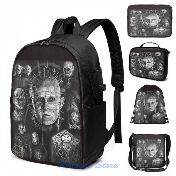 backpack hellraiser collection - artist- tony orcuusb charge men school bags women cosmetic bag travel laptop
backpack hellraiser collection - artist- tony orcuusb charge men school bags women cosmetic bag travel laptop