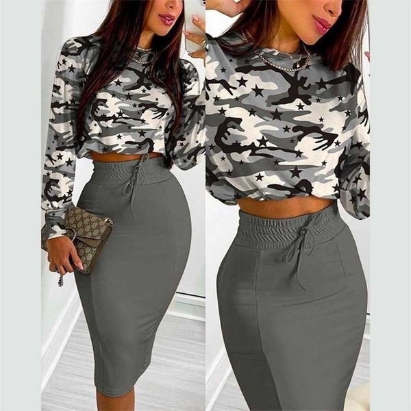 autumn women elegant two peice set casual o-neck and skirt suit spring long sleeved fashion slim striped print female outfit 211106, White
autumn women elegant two peice set casual o-neck and skirt suit spring long sleeved fashion slim striped print female outfit 211106, White