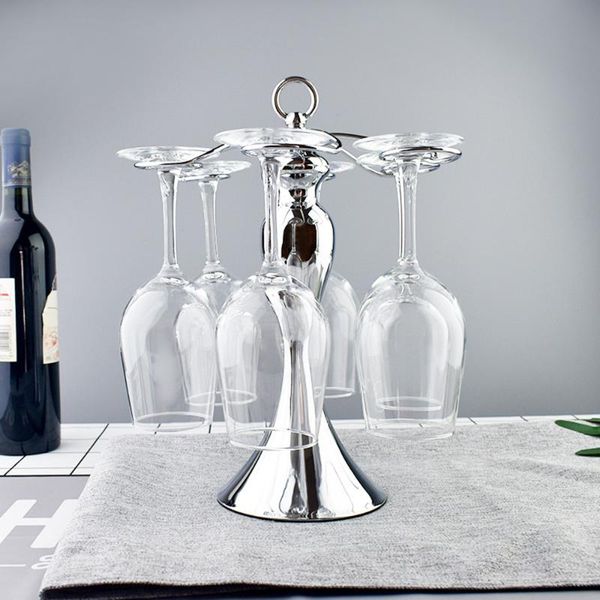 kitchen storage & organization wine cup rack red glass standing with 6 hooks stainless steel hanging drinking glasses for restaurant party h
kitchen storage & organization wine cup rack red glass standing with 6 hooks stainless steel hanging drinking glasses for restaurant party h