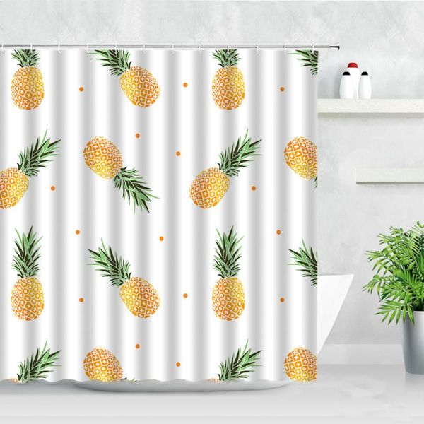 shower curtains 3d tropical fruit yellow pineapple green leaf white fabric waterproof with hooks home decor bathroom curtain set
shower curtains 3d tropical fruit yellow pineapple green leaf white fabric waterproof with hooks home decor bathroom curtain set