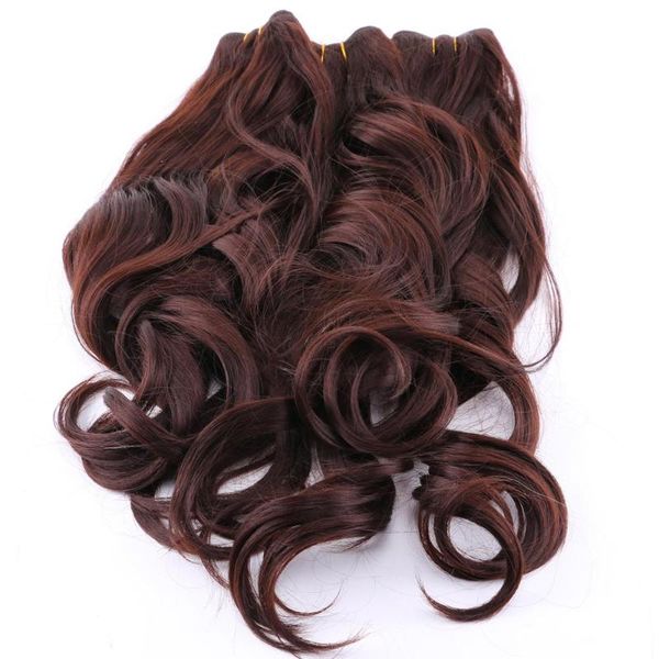 human ponytails reyna pure wavy fiber synthetic hair extension weave 100% heat resistant bundles, Black
human ponytails reyna pure wavy fiber synthetic hair extension weave 100% heat resistant bundles, Black
