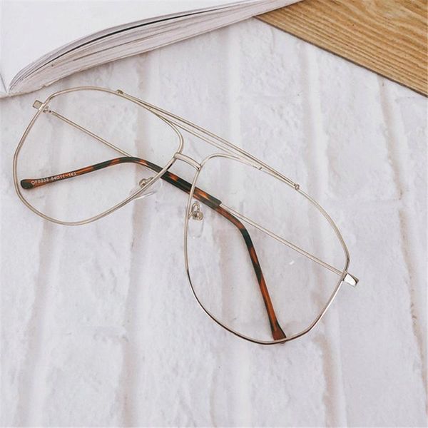 fashion sunglasses frames 2021 est pilot frame vintage eeygalsses women oversized big sizeoptical metal glasses clear lens eyeware fml, Black
fashion sunglasses frames 2021 est pilot frame vintage eeygalsses women oversized big sizeoptical metal glasses clear lens eyeware fml, Black