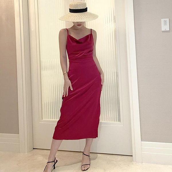 casual dresses women's vintage french style dress solid swinging collar spaghetti straps empire waist women long summer 2021, Black;gray
casual dresses women's vintage french style dress solid swinging collar spaghetti straps empire waist women long summer 2021, Black;gray