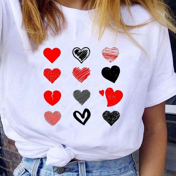 graphic printing 90s clothing women t shirt fashion short sleeve love valentines day lady clothes tees print female, White
graphic printing 90s clothing women t shirt fashion short sleeve love valentines day lady clothes tees print female, White