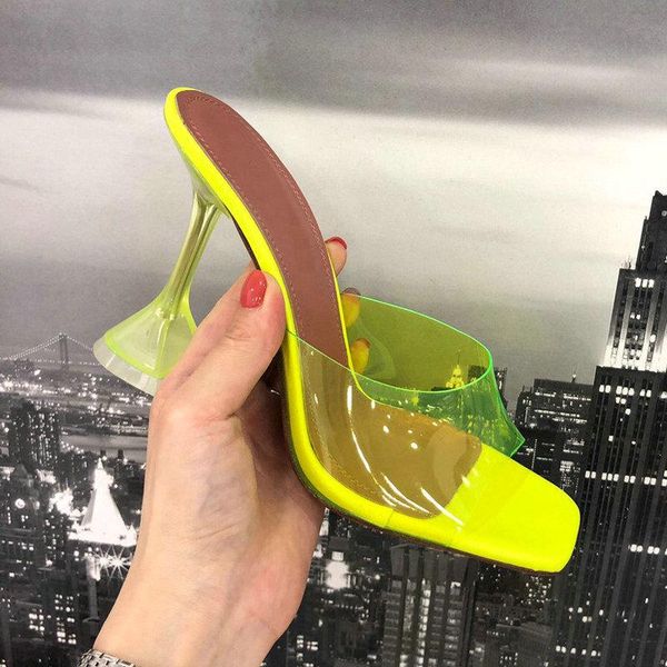 slippers 2021 summer selling pvc clear transparent spike high heel open toe dress shoes, Black
slippers 2021 summer selling pvc clear transparent spike high heel open toe dress shoes, Black